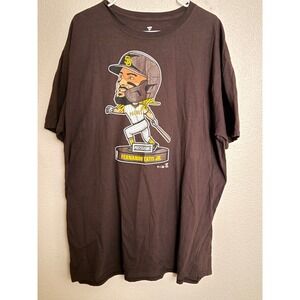 Fanatics San Diego Padres Fernando Tatis‎ Jr. Post Season 2020 Brown T-Shirt